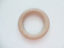 Load image into Gallery viewer, Wooden Teething Rings 70mm