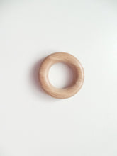 Load image into Gallery viewer, Wooden Teething Rings 40mm