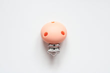 Load image into Gallery viewer, Silicone Dummy clip - Peach