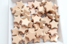 Load image into Gallery viewer, Wooden Star Bead