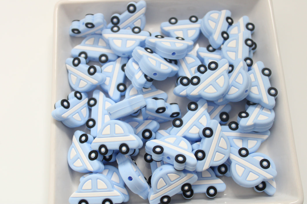 Blue car Bead