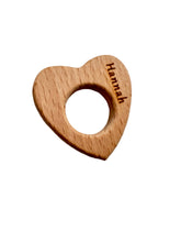 Load image into Gallery viewer, Engraved Wooden Heart
