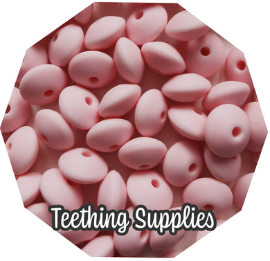Pink Lentil Beads