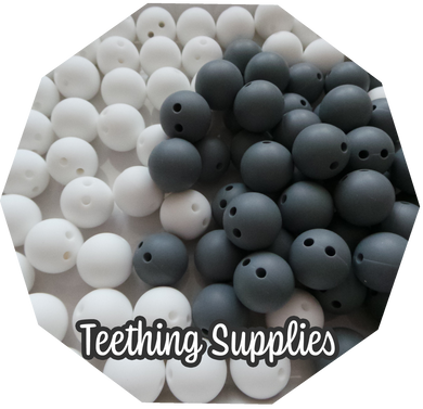 15mm Double hole Safety bead (Pack of 5) Teething Supplies
