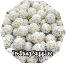 Load image into Gallery viewer, 15mm Floral Silicone Beads (Pack of 5) Teething Supplies
