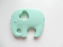 Load image into Gallery viewer, Silicone Elephant Teether - Mint
