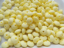 Load image into Gallery viewer, 12mm Lentil Beads (Pack of 5) - Yellow
