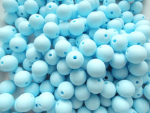 Load image into Gallery viewer, 12mm Baby Blue Silicone Beads (Pack of 5)
