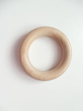 Load image into Gallery viewer, Wooden Teething Rings 70mm
