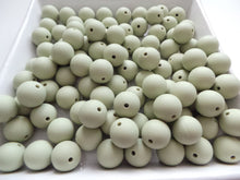 Load image into Gallery viewer, 15mm Sage Silicone Beads (Pack of 5)

