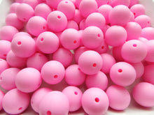 Load image into Gallery viewer, 15mm Hot Pink Silicone Beads (Pack of 5)
