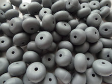 Load image into Gallery viewer, 14mm Abacus Beads (Pack of 5) -  Dark Grey
