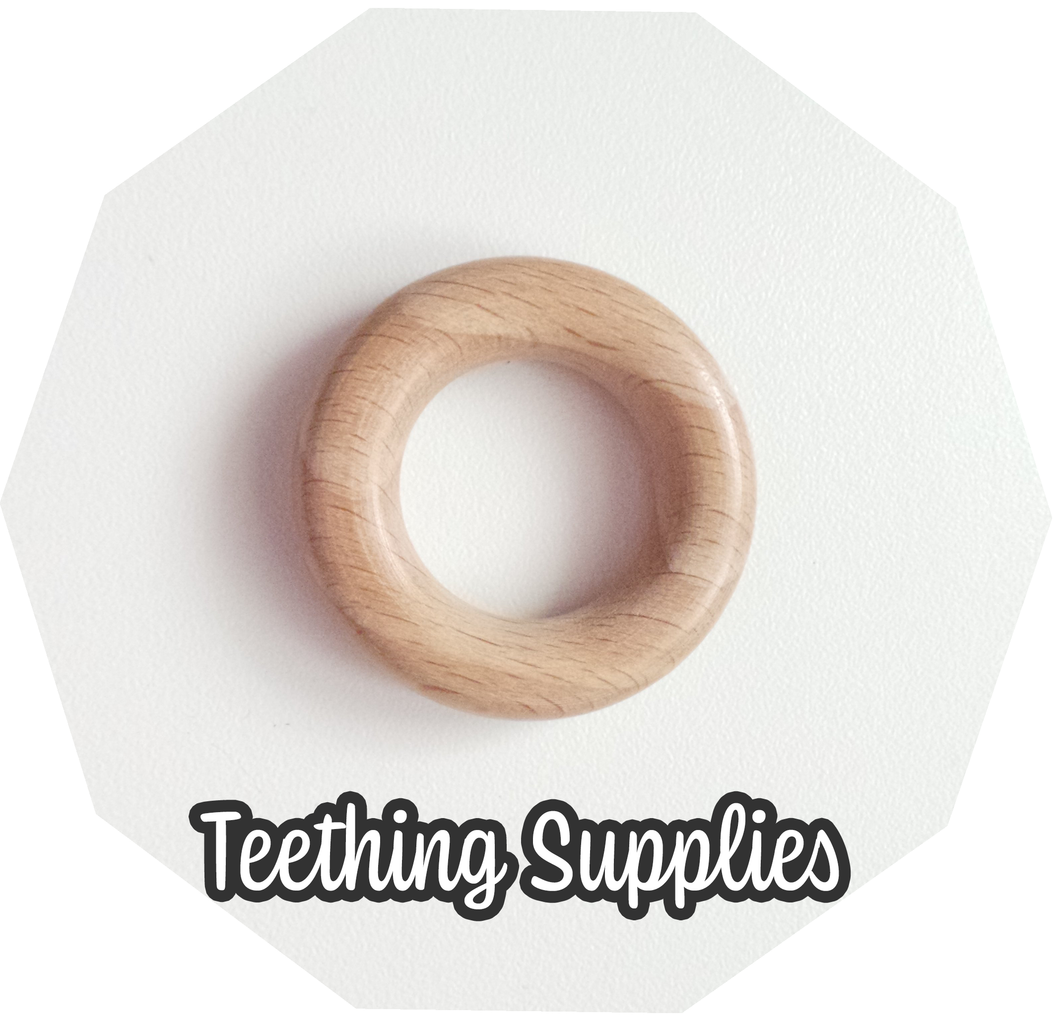 Wooden Teething Rings 40mm