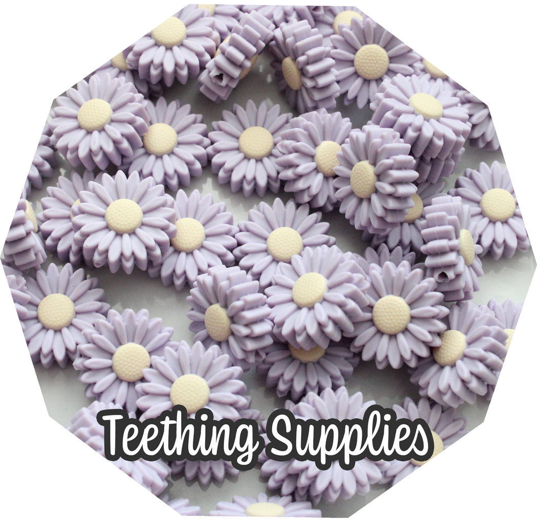 Floral Bead - Cool Lilac