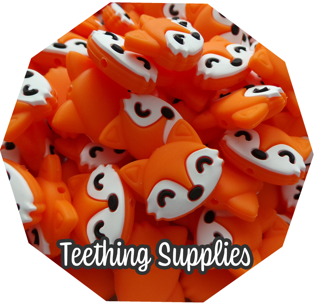 Fox Bead - Orange