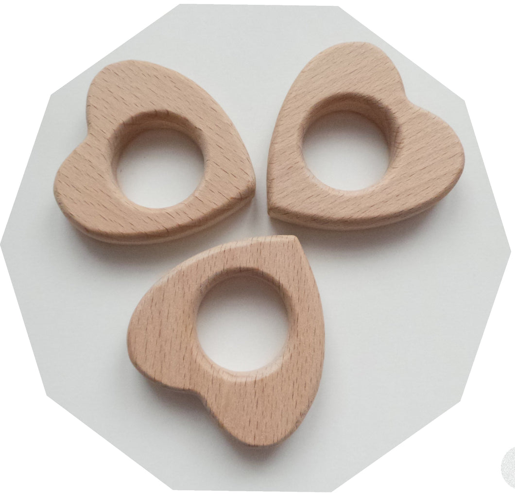 Heart Shape Teether - Teething Supplies UK