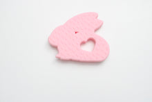 Load image into Gallery viewer, Silicone Bunny Teether - Pink

