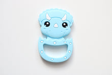 Load image into Gallery viewer, Silicone Baby Blue Dinosaur
