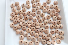 Load image into Gallery viewer, 12mm Wooden Lentil Beads (Pack of 5)
