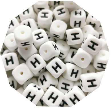 Letter H (Pack of 5) Silicone Alphabet - Teething Supplies UK