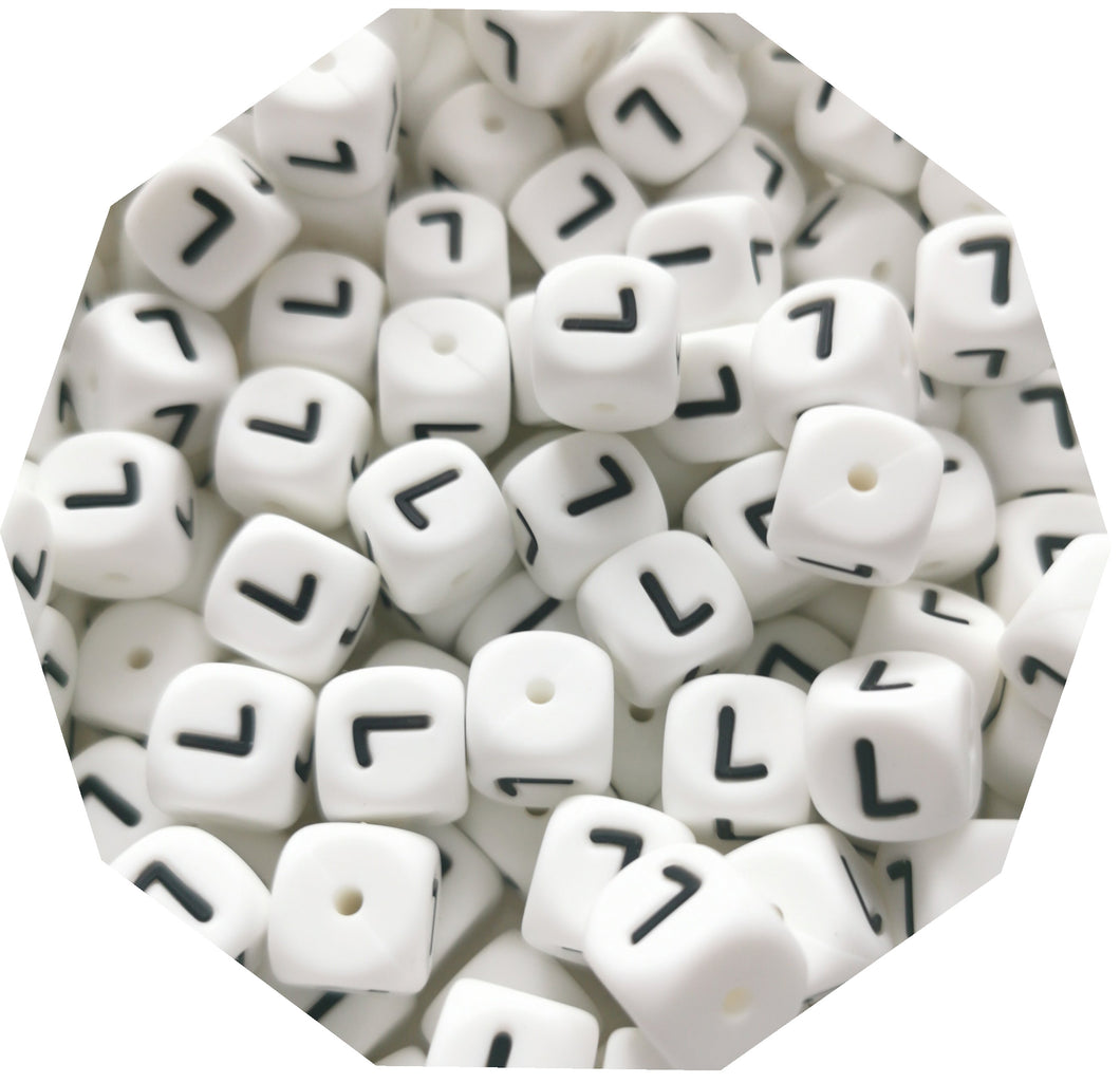Letter L (Pack of 5) Silicone Alphabet - Teething Supplies UK