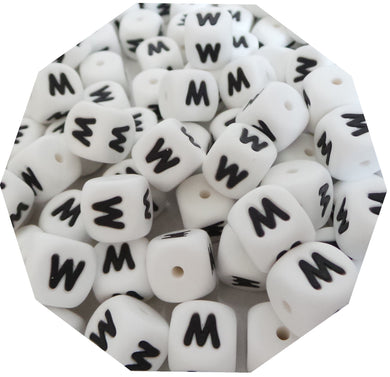 Letter M (Pack of 5) Silicone Alphabet - Teething Supplies UK