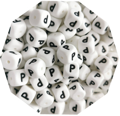Letter P (Pack of 5) Silicone Alphabet - Teething Supplies UK
