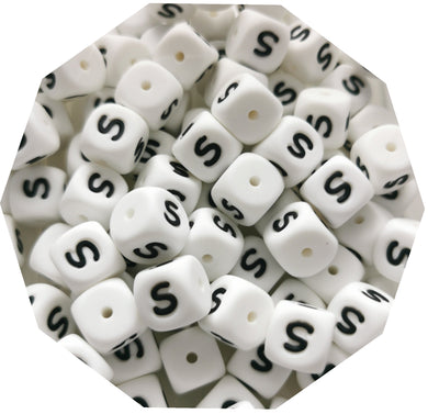 Letter S (Pack of 5) Silicone Alphabet - Teething Supplies UK