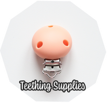Load image into Gallery viewer, Silicone Dummy clip - Peach
